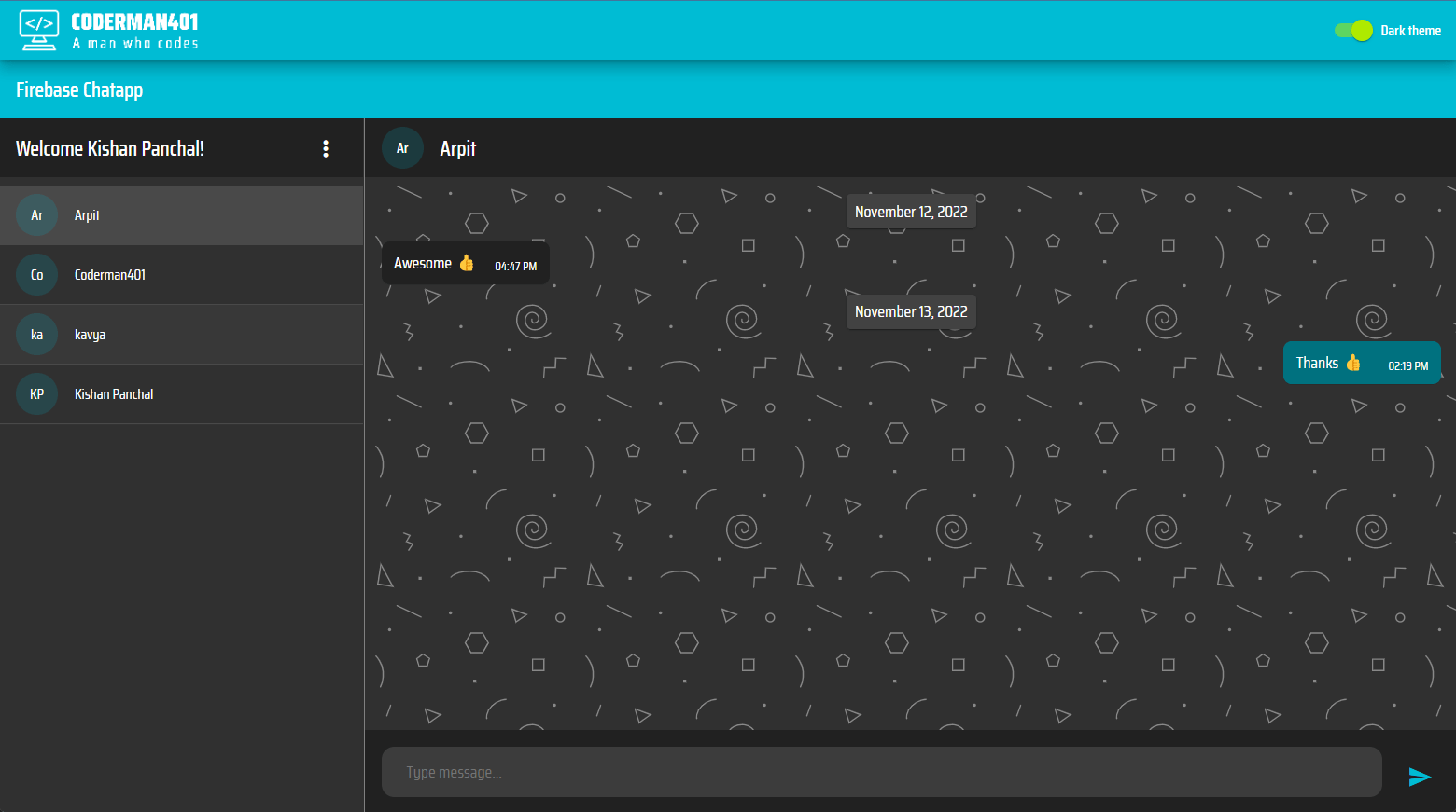 Firebase ChatApp's thumbnail